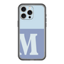スリムプロテクションプレミアムケース［ オリジナル - initial two tone - M blue ］