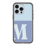 スリムプロテクションプレミアムケース［ オリジナル - initial two tone - M blue ］