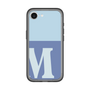 スリムプロテクションプレミアムケース［ オリジナル - initial two tone - M blue ］