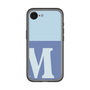 スリムプロテクションプレミアムケース［ オリジナル - initial two tone - M blue ］