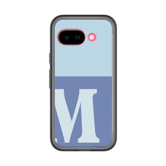 スリムプロテクションプレミアムケース［ オリジナル - initial two tone - M blue ］