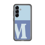 スリムプロテクションプレミアムケース［ オリジナル - initial two tone - M blue ］
