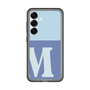 スリムプロテクションプレミアムケース［ オリジナル - initial two tone - M blue ］