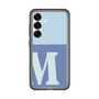 スリムプロテクションプレミアムケース［ オリジナル - initial two tone - M blue ］