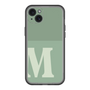 スリムプロテクションプレミアムケース［ オリジナル - initial two tone - M green ］
