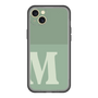 スリムプロテクションプレミアムケース［ オリジナル - initial two tone - M green ］