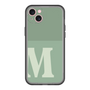 スリムプロテクションプレミアムケース［ オリジナル - initial two tone - M green ］
