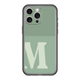 スリムプロテクションプレミアムケース［ オリジナル - initial two tone - M green ］