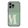 スリムプロテクションプレミアムケース［ オリジナル - initial two tone - M green ］