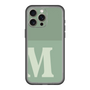 スリムプロテクションプレミアムケース［ オリジナル - initial two tone - M green ］