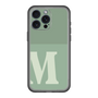 スリムプロテクションプレミアムケース［ オリジナル - initial two tone - M green ］
