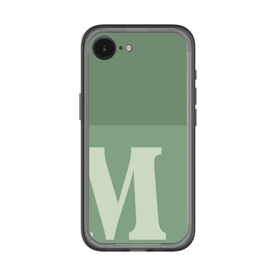 スリムプロテクションプレミアムケース［ オリジナル - initial two tone - M green ］