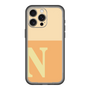 スリムプロテクションプレミアムケース［ オリジナル - initial two tone - N orange ］
