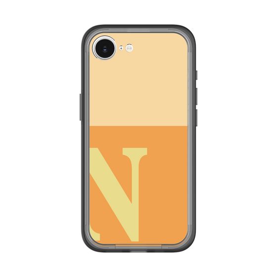スリムプロテクションプレミアムケース［ オリジナル - initial two tone - N orange ］