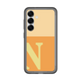 スリムプロテクションプレミアムケース［ オリジナル - initial two tone - N orange ］