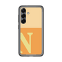 スリムプロテクションプレミアムケース［ オリジナル - initial two tone - N orange ］