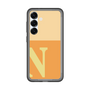 スリムプロテクションプレミアムケース［ オリジナル - initial two tone - N orange ］