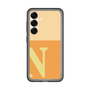 スリムプロテクションプレミアムケース［ オリジナル - initial two tone - N orange ］