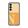 スリムプロテクションプレミアムケース［ オリジナル - initial two tone - N orange ］