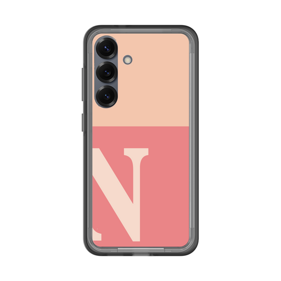 スリムプロテクションプレミアムケース［ オリジナル - initial two tone - N pink ］
