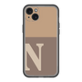 スリムプロテクションプレミアムケース［ オリジナル - initial two tone - N brown ］
