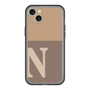 スリムプロテクションプレミアムケース［ オリジナル - initial two tone - N brown ］