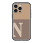 スリムプロテクションプレミアムケース［ オリジナル - initial two tone - N brown ］