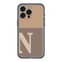 スリムプロテクションプレミアムケース［ オリジナル - initial two tone - N brown ］