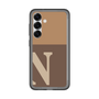 スリムプロテクションプレミアムケース［ オリジナル - initial two tone - N brown ］