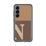 スリムプロテクションプレミアムケース［ オリジナル - initial two tone - N brown ］