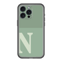 スリムプロテクションプレミアムケース［ オリジナル - initial two tone - N green ］