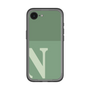 スリムプロテクションプレミアムケース［ オリジナル - initial two tone - N green ］