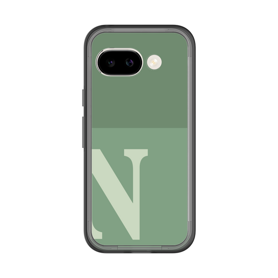 スリムプロテクションプレミアムケース［ オリジナル - initial two tone - N green ］