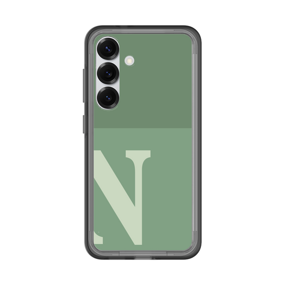 スリムプロテクションプレミアムケース［ オリジナル - initial two tone - N green ］