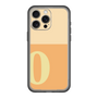 スリムプロテクションプレミアムケース［ オリジナル - initial two tone - O orange ］