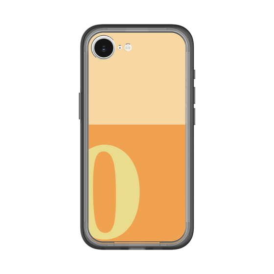 スリムプロテクションプレミアムケース［ オリジナル - initial two tone - O orange ］