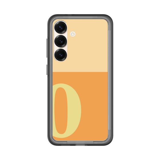 スリムプロテクションプレミアムケース［ オリジナル - initial two tone - O orange ］