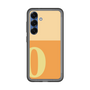 スリムプロテクションプレミアムケース［ オリジナル - initial two tone - O orange ］