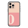 スリムプロテクションプレミアムケース［ オリジナル - initial two tone - O pink ］