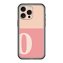 スリムプロテクションプレミアムケース［ オリジナル - initial two tone - O pink ］