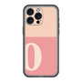 スリムプロテクションプレミアムケース［ オリジナル - initial two tone - O pink ］
