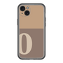 スリムプロテクションプレミアムケース［ オリジナル - initial two tone - O brown ］