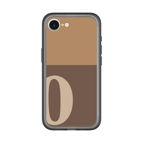 スリムプロテクションプレミアムケース［ オリジナル - initial two tone - O brown ］
