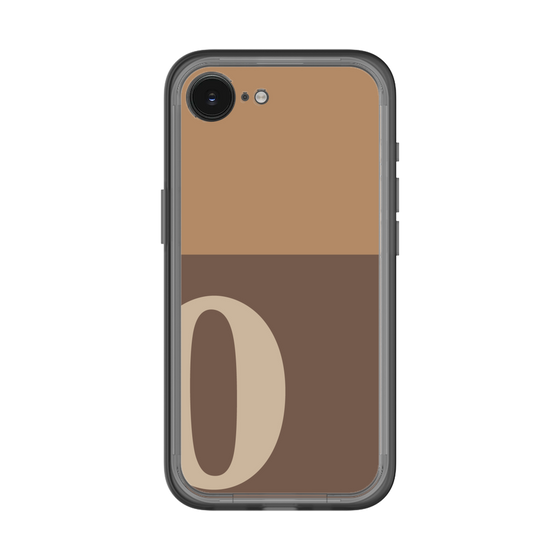 スリムプロテクションプレミアムケース［ オリジナル - initial two tone - O brown ］