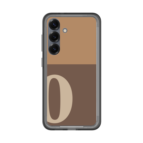 スリムプロテクションプレミアムケース［ オリジナル - initial two tone - O brown ］