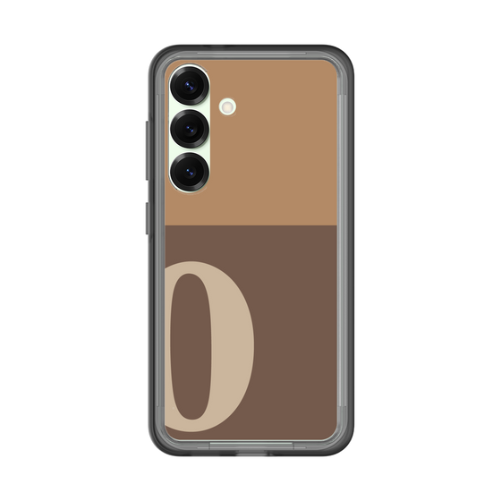 スリムプロテクションプレミアムケース［ オリジナル - initial two tone - O brown ］
