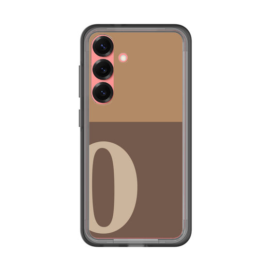 スリムプロテクションプレミアムケース［ オリジナル - initial two tone - O brown ］