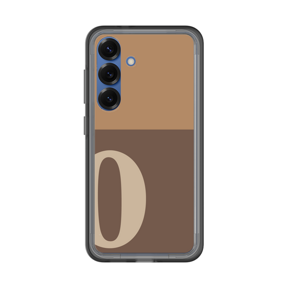 スリムプロテクションプレミアムケース［ オリジナル - initial two tone - O brown ］