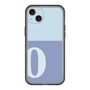 スリムプロテクションプレミアムケース［ オリジナル - initial two tone - O blue ］