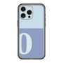 スリムプロテクションプレミアムケース［ オリジナル - initial two tone - O blue ］
